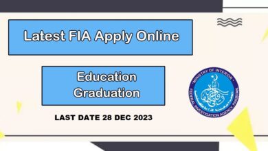 latest FIA Jobs 2023