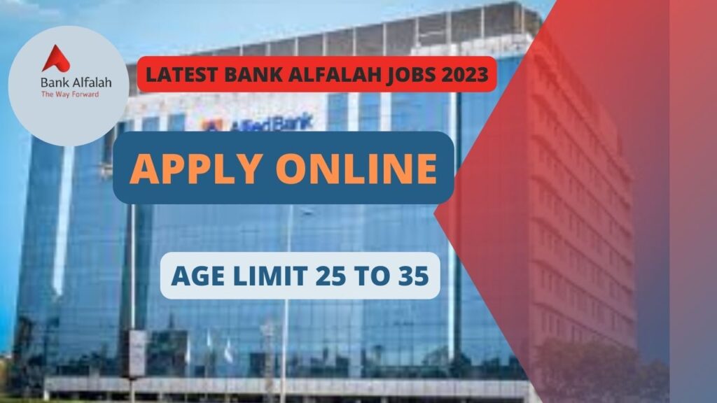 Latest Bank Alfalah Jobs 2023