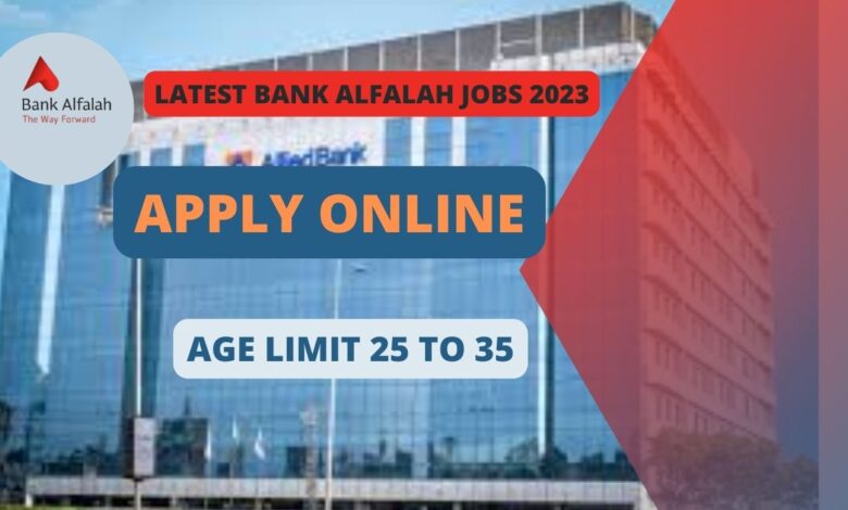 Latest Bank Alfalah Jobs 2023