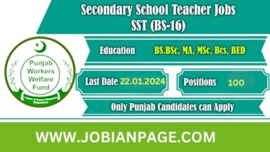 SST Jobs In Pakistan